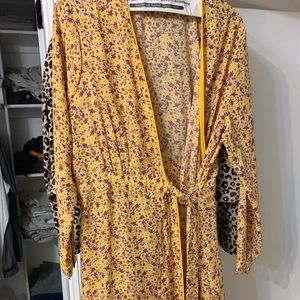 Time and tru faux wrap dress- never worn!